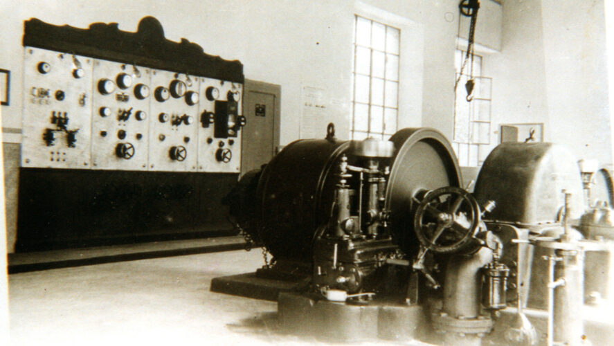 Cossogno_centrale Ramolino alternatore CGE turbina Riva 470