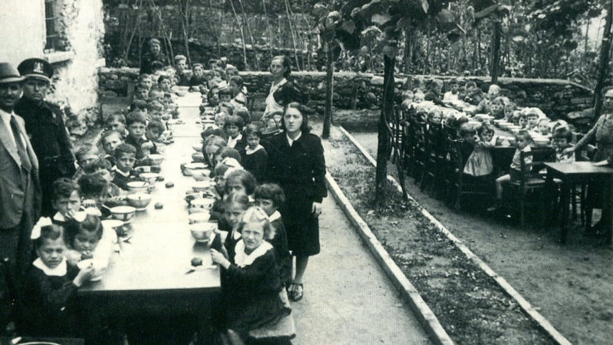 Cossogno_Pranzo-scuola-anni40